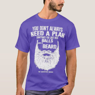Ein Plan, den Sie manchmal brauchen nur Bälle und  T-Shirt