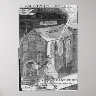 Ein Plan mit Pulver, 1605 Poster