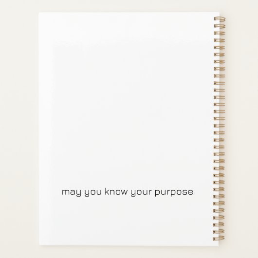 Ein Planer, der Ihnen hilft, Ihren Pfad zu markier Planer (Rückseite)