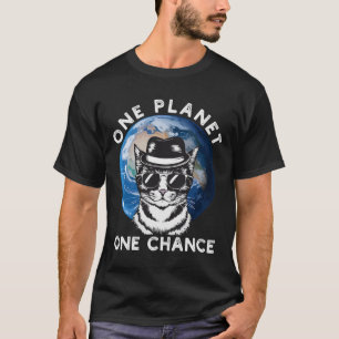 Ein Planet eine Chance Mutter Erde Tag Männer Frau T-Shirt