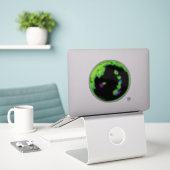 Ein Planet - Exoplaneten v2 Aufkleber (Laptop auf Schreibtisch)