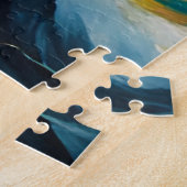 Ein Planet in einem beeindruckenden Sturm Puzzle (Seite)