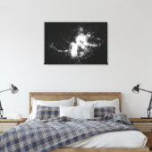 Ein Planetennebel (N66) im Großen Magellan Leinwanddruck (Insitu (Schlafzimmer))