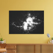 Ein Planetennebel (N66) im Großen Magellan Leinwanddruck (Insitu (Wohnzimmer))