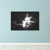 Ein Planetennebel (N66) im Großen Magellan Leinwanddruck (Insitu (Holzboden))