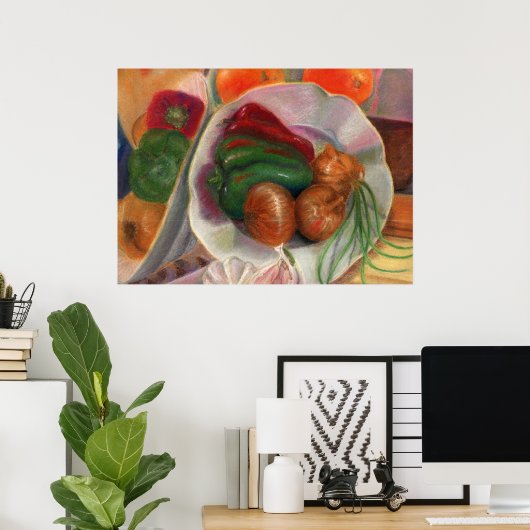 Ein Plateau Poster (Heimbüro)