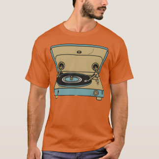 Ein Plattenspieler Retro T-Shirt