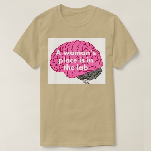 Ein Platz für Frauen ist im Labrador 11 T-Shirt (Design vorne)