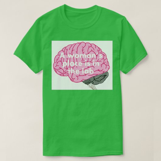 Ein Platz für Frauen ist im Labrador 40 T-Shirt (Design vorne)