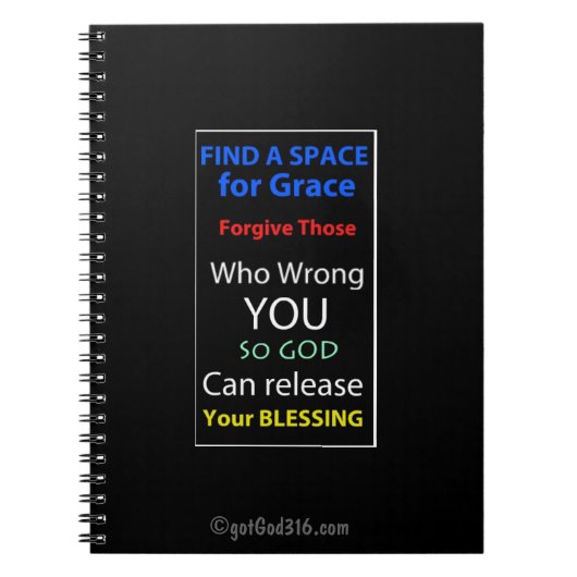 Ein Platz für Grace gotGod316.com Notizblock (Vorderseite)