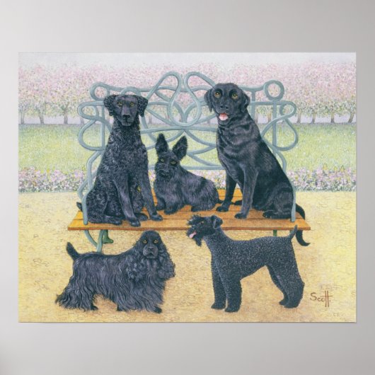 Ein Platz im Park Poster (Vorne)