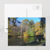 Ein Platz mit Blick auf den Herbst in Pennsylvania Postkarte (Vorne/Hinten)
