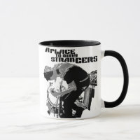 Ein Platz, zum der Fremd-Oliver-Entwurfs-Tasse zu