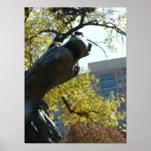 Ein Plaza Horse Poster