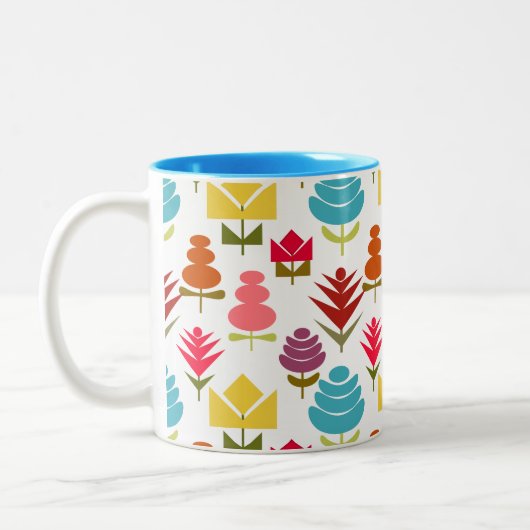 Ein Plethora größerer Blume Tasse (Links)