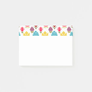 Ein Plethora von Blume Post-it Klebezettel
