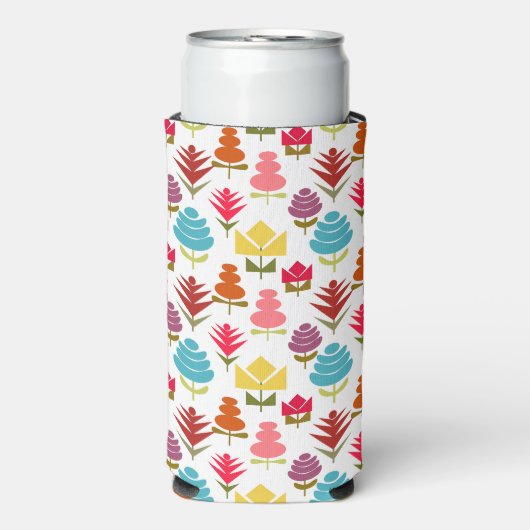 Ein Plethora von Blume Selters Dosenkühler (Seltzer Vorderseite)