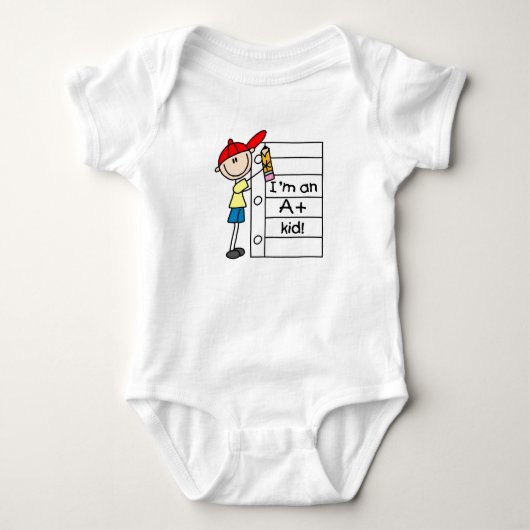 Ein Plus-Kind Baby Strampler (Vorderseite)