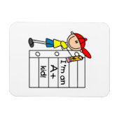 Ein Plus-Kind Magnet (Horizontal)
