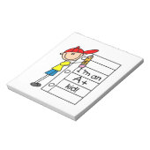 Ein Plus-Kind Notizblock (Rotiert)