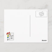 Ein Plus-Kind Postkarte (Rückseite)
