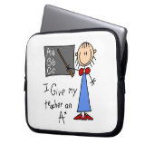 Ein Plus-Lehrer Laptopschutzhülle (Vorderseite Links)