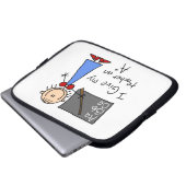 Ein Plus-Lehrer Laptopschutzhülle (Vorne Knopf)