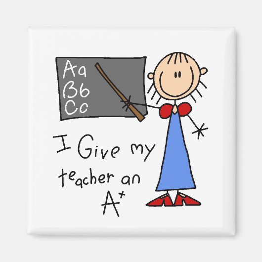 Ein Plus-Lehrer Magnet (Vorne)