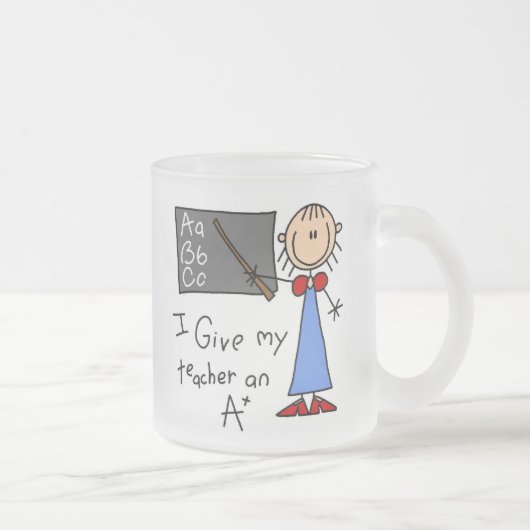 Ein Plus-Lehrer Mattglastasse (Rechts)