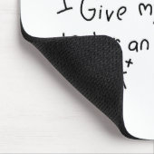 Ein Plus-Lehrer Mousepad (Ecke)