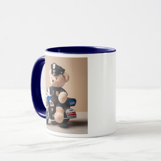 Ein Plüschbär. Tasse (Vorderseite Links)