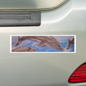 Ein Pod der spielerischen Springdeln Autoaufkleber (Auf Auto)