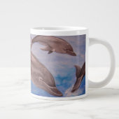 Ein Pod der spielerischen Springdeln Jumbo-Tasse (Rechts)
