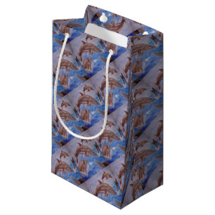 Ein Pod der spielerischen Springdeln Kleine Geschenktüte