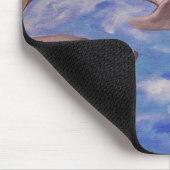 Ein Pod der spielerischen Springdeln Mousepad (Ecke)