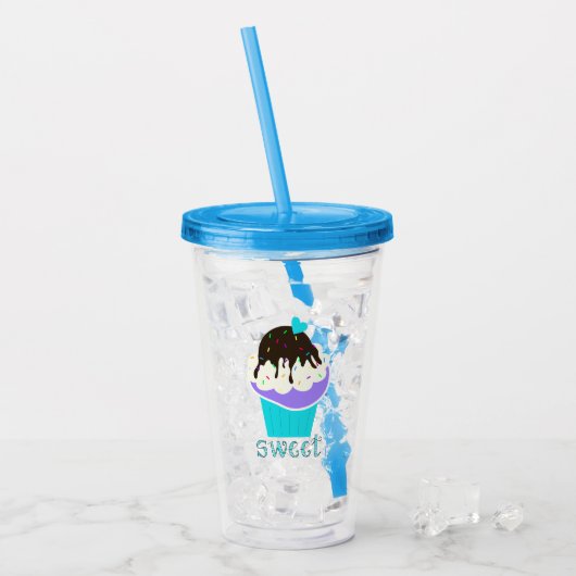 Ein Pokal voller Süße Acryltrinkbecher (Vorderseite Ice)