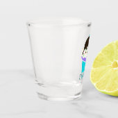 Ein Pokal voller Süße Schnapsglas (Links)