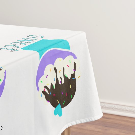 Ein Pokal voller Süße Tischdecke (Beispiel)