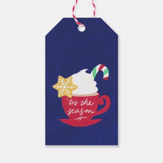 Ein Pokal von 'Dies ist die Jahreszeit Geschenkanhänger (Vorderseite)