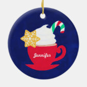 Ein Pokal von 'Dies ist die Jahreszeit Keramikornament (Hinten)