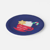 Ein Pokal von 'Dies ist die Jahreszeit Pappteller (Schrägansicht)