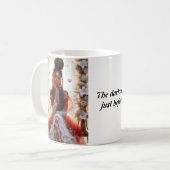 Ein Pokal von zarten Momenten und Zuneigung Kaffeetasse (Vorderseite Links)