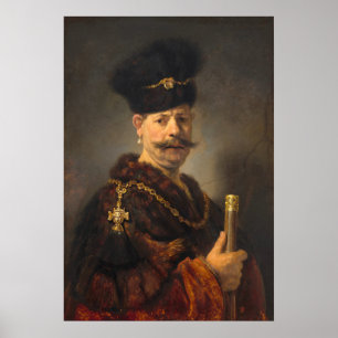 Ein polnischer Nobleman - Rembrandt Fine Art Poste Poster
