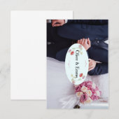 Ein Polterabend Einladung (Vorne/Hinten)