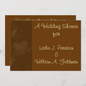 "Ein Polterabend für ___ Einladung (Vorne/Hinten)