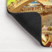 Ein Ponte dos Carcavelos. Aveiro (Portugal) Mousepad (Ecke)