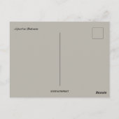 Ein Pool und Palmen in Bahrain Postkarte (Rückseite)