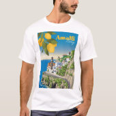 Ein Pop Art Travel Print of Victoria Falls - Sambi T-Shirt (Vorderseite)