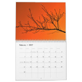 Ein Pop des Farbkalenders Kalender (Feb 2027)