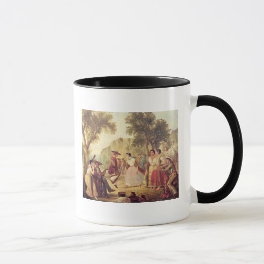 Ein populärer Tanz Tasse (Rechts)
